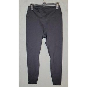 NoBull Women's High-Rise Leggings Black Crossfit Athletic Size L, EUC!